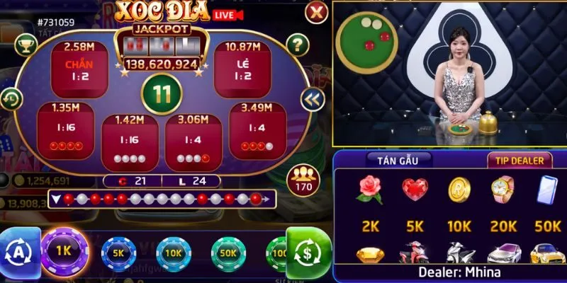 Những luật lệ trong xóc đĩa tại Rikvip